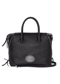 Silvio Tossi, Damen Schultertasche, Schwarz