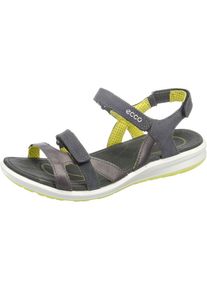 Ecco, Damen Sandalen 'Cruise II', Gelb / Dunkelgrau