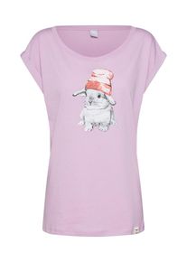 Iriedaily, Damen Shirt 'It Hasi', Flieder