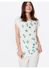 V&eacute;ro Moda VERO MODA, Damen Blusenshirt 'Vmboca', Blau / T&uuml;rkis / Wei&szlig;