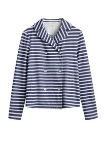 Sandwich, Damen Blazer, Blau / Wei&szlig;