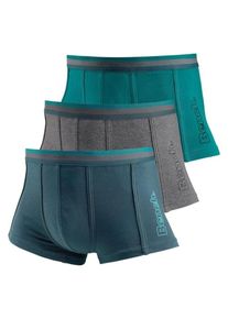 Bench, Herren Hipster (3 St&uuml;ck), Grau / Petrol / Smaragd