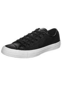 Converse, Damen Chuck Taylor All Star Pebbled OX Sneaker , Schwarz