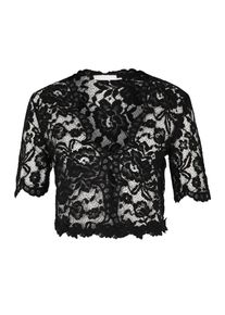 Kaffe, Damen 'Edda' Spitzen-Bolero, Schwarz