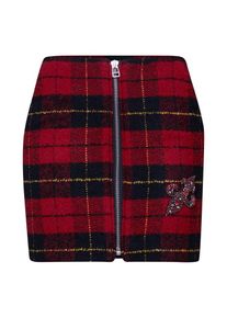 THE KOOPLES, Damen - Röcke 'CHERRY FUZZY CHECKS', Rot
