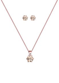 Elli, Damen Schmuckset 'Kristall', Rosegold