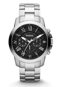 Fossil, Herren Chronograph 'GRANT', Silber