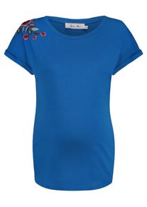 Queen mum, Damen T-shirt, Blau