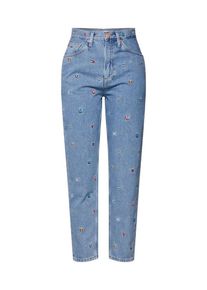 Tommy Jeans, Damen Jeans 'HIGH RISE TAPERED TJ 2004 GRTLB', Blue Denim