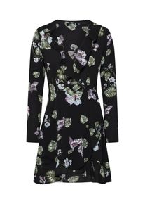 Missguided, Damen Kleid, Lila / Schwarz