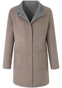 Basler, Damen Jacke, Dunkelbeige / Grau