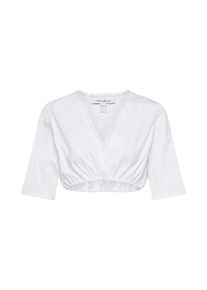 MONDKINI, Damen Dirndl Bluse, Weiß