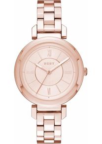 DKNY, Damen Quarzuhr 'ELLINGTON', Ros&eacute;