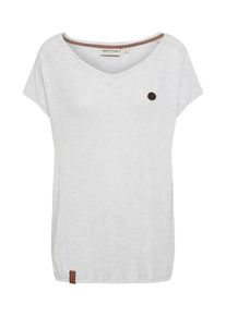 Naketano, Damen T-Shirt 'Rose von Jericho IV', Weiß