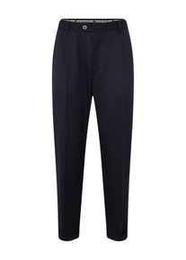 Review, Herren Hose 'TAILORED PLEATED', Navy