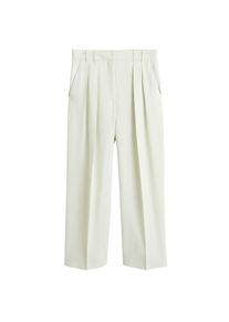 Mango, Damen Hose 'Claudi', Grün / Pastellgrün