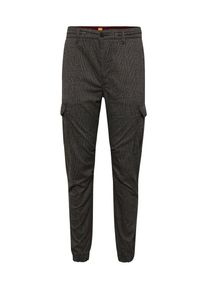 BOSS, Herren Karierte Hose 'Shay2-W', Schwarz