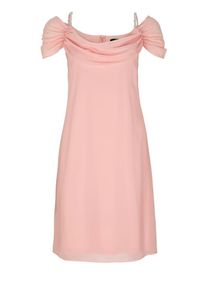 s.Oliver BLACK LABEL, Damen Chiffonkleid, Altrosa