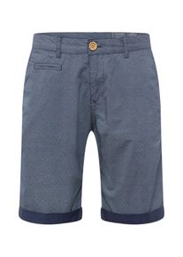 Blend, Herren Shorts, Dunkelblau / Wei&szlig;