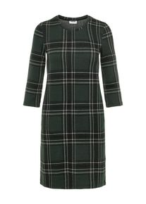 Noisy may, Damen Kleid, Dunkelgrün / Schwarz / Weiß
