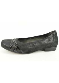 Gabor, Damen Ballerinas, Schwarzmeliert