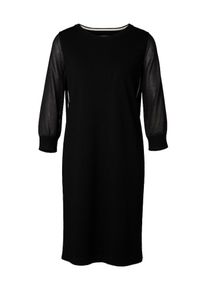 Marc O'Polo Marc O'Polo, Damen Strickkleid, Hellgrau / Schwarz