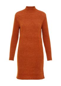 Y.A.S, Damen Strickkleid, Dunkelorange