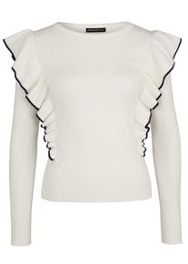 Apart, Damen Pullover, Creme / Navy