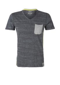 s.Oliver RED LABEL, Herren Shirt, Grau / Graphit
