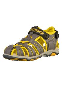 Kickers, Sandalen, Gelb / Grau