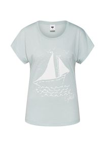 Ezekiel, Damen T-Shirt, Hellblau / Weiß