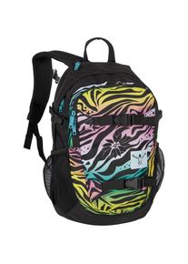 Chiemsee, Damen Sport School Rucksack 48 cm Laptopfach, Blau / Neongelb / Hellgrün / Schwarz