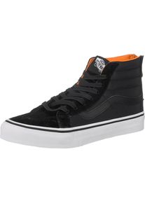 Vans, Damen 'Sk8-Hi Slim Zip' Sneakers, Orange / Schwarz