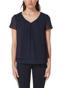 s.Oliver BLACK LABEL, Damen Bluse, Kobaltblau