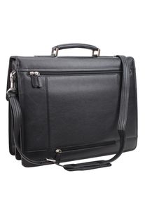 Picard, Damen Aberdeen Aktentasche Leder 42 cm Laptopfach, Schwarz