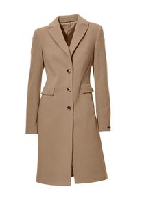 Heine, Damen Wollmantel, Camel