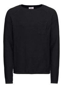 Q/S Designed By, Herren Pullover, Schwarz