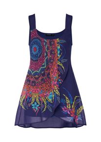 Desigual, Damen Blusentop 'ADRI', Navy / Mischfarben