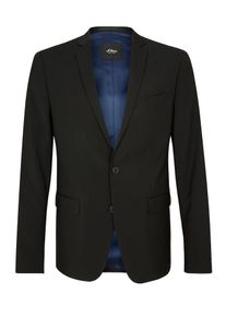 s.Oliver BLACK LABEL, Herren Sakko, Schwarz