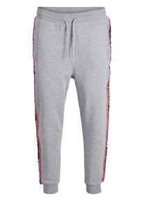 Jack & Jones JACK & JONES, Herren Sweathose, Navy / Graumeliert / Rot