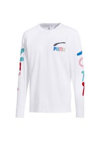 Puma, Herren Shirt, Blau / Jade / Helllila / Rot / Wei&szlig;