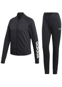 adidas Performance, Damen Trainingsanzug 'Cotten', Schwarz / Wei&szlig;