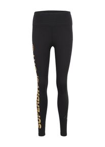 Superdry, Damen Leggings 'GOLD AWARD', Gold / Schwarz