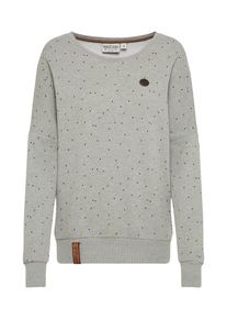 Naketano, Damen Sweatshirt 'Twerk twerk twerk', Nachtblau / Graumeliert