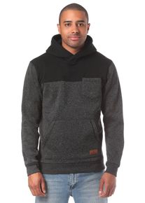 Quiksilver, Herren Kapuzenpullover, Basaltgrau / Schwarz