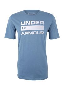 Under Armour, Herren T-Shirt 'TEAM ISSUE', Rauchblau / Schwarz / Wei&szlig;