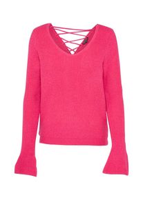 Review, Damen Pullover 'LACE', Pink
