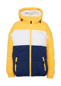 Schott NYC, Damen Jacke 'JKT Alaska', Blau / Gelb / Wei&szlig;