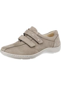 Waldläufer WALDLÄUFER, Damen Slipper 'Henni', Greige