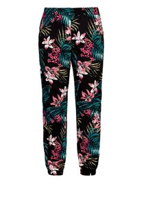 Q/S Designed By, Damen Hose, Grün / Pink / Rosa / Schwarz / Weiß